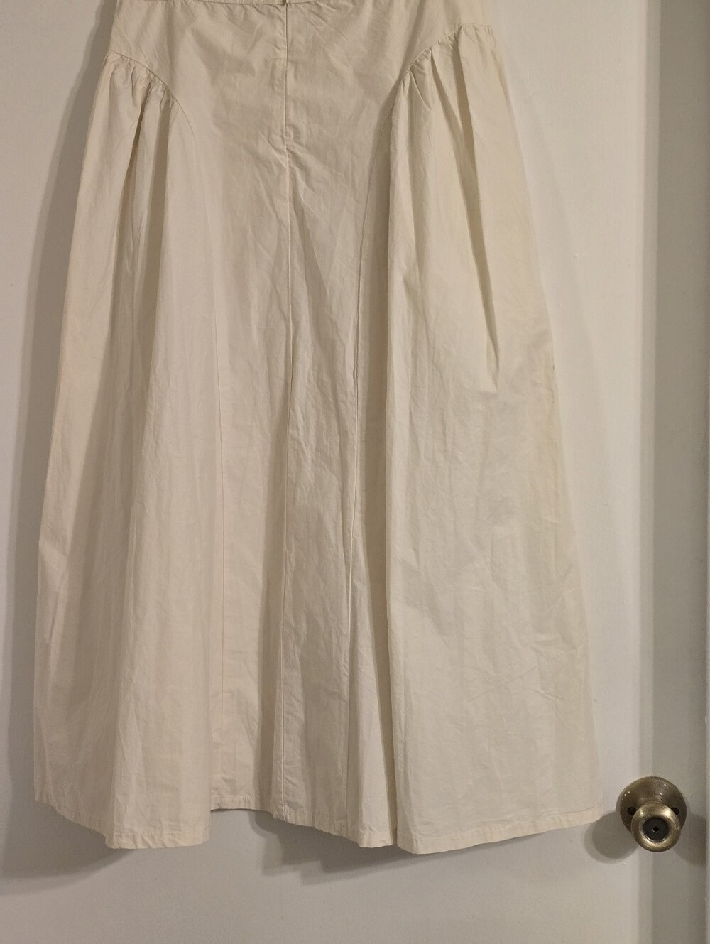 Free People Katia Midi A-Line Skirt in Cream, Size: US 6 - Picture 13 of 17